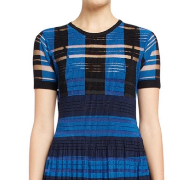 Timo Weiland knit sheer dress NWOT - Picture 3 of 10